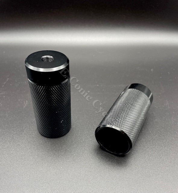 3" Foot Pegs for Fiido Q1 / Q1S / Q2 / Emove RoadRunner; Set of Two