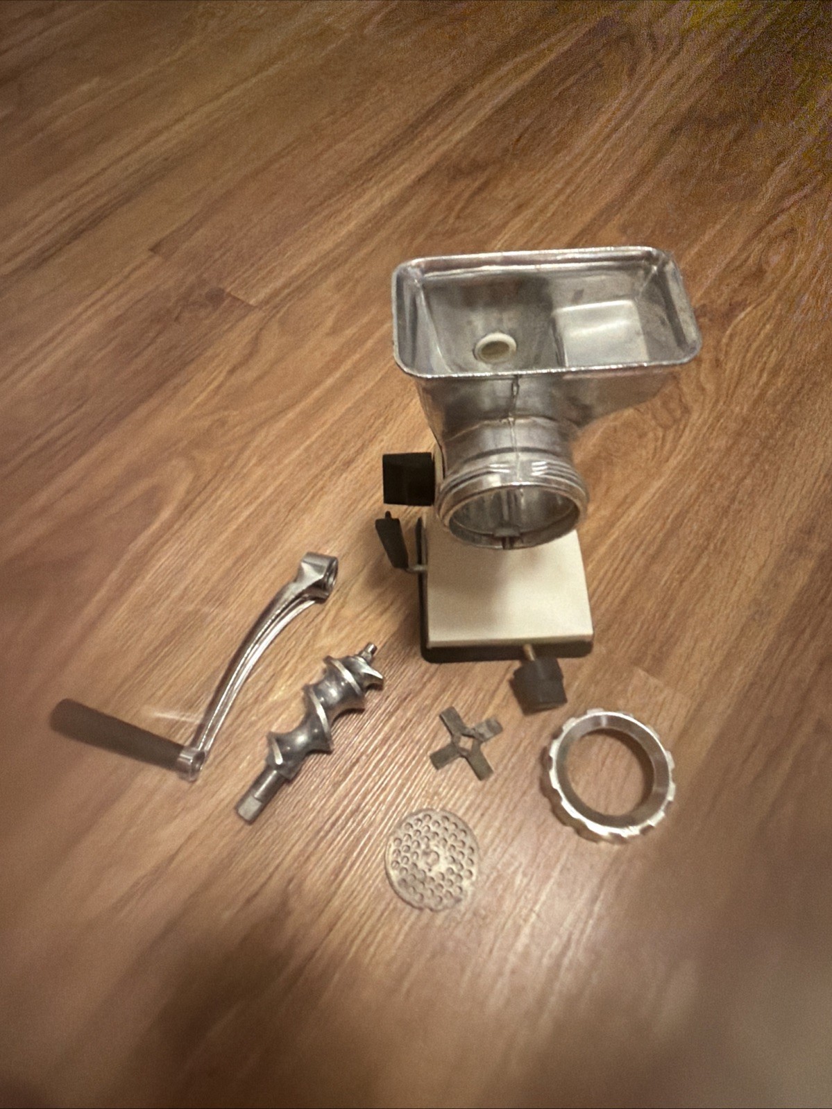 Vintage Portable Rival Grind-O-Mat Meat Grinder Food Chopper Model 303/1