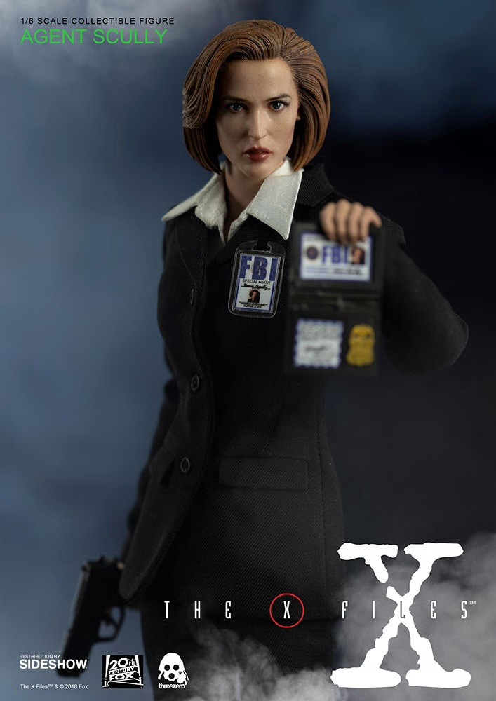 Agent Scully Deluxe Version X-Files 1/6 Scale Figure by Threezero / Sideshow NEW