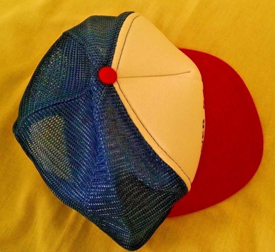 KOMATSU HAT VINTAGE BASEBALL CAP RIVER RIDGE SUPPLY LYNCHBURG HARRISONBURG VA*