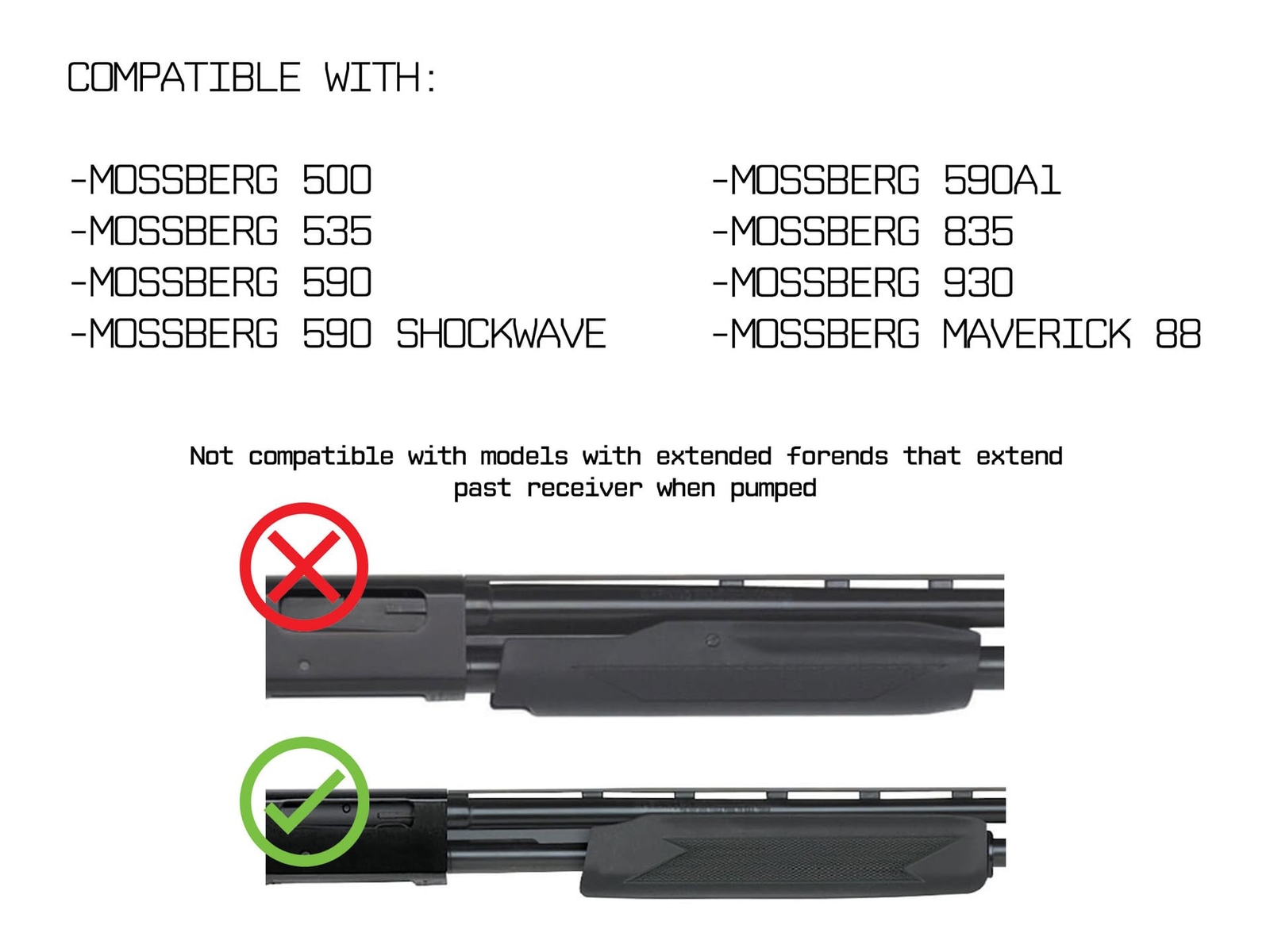 Side Saddle Shotgun Shell Holder V2 | Compatible with Most Maverick 88/Mossberg