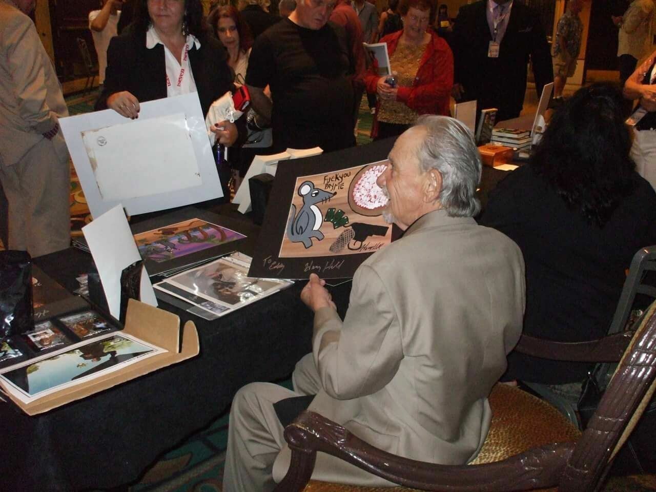 Mafia Signed Original Henry Hill Cosa Nostra Goodfellas Painting Tampa Zoo