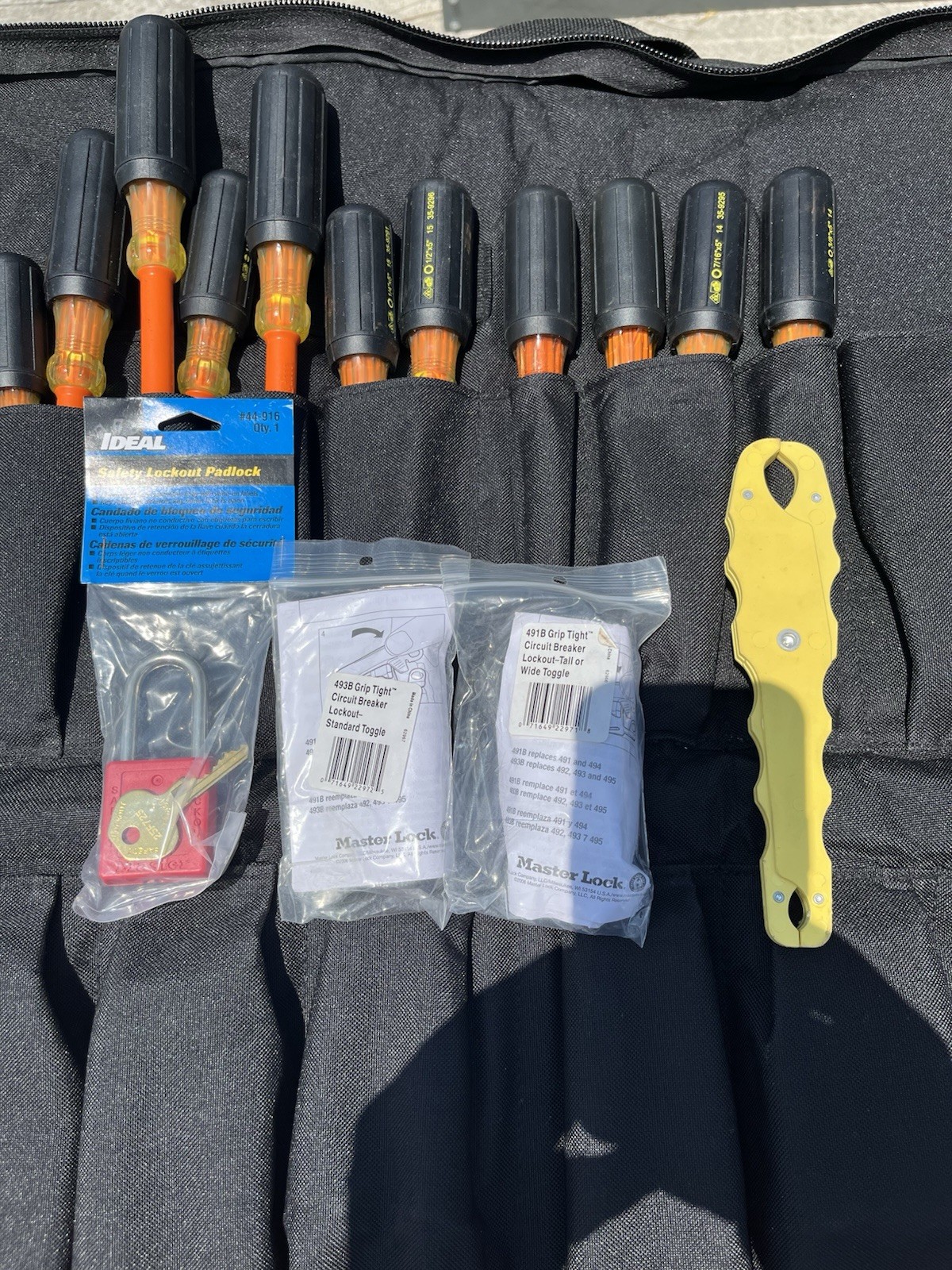 Ideal Journeyman Tool Kit Insulated 26 Piece 1000v Great Used Condition