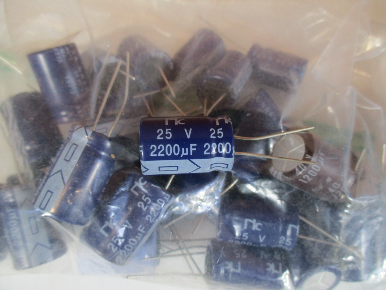 Lot of Vintage Electrolytic Capacitors New Old Stock Lot of 260 Ham Radios