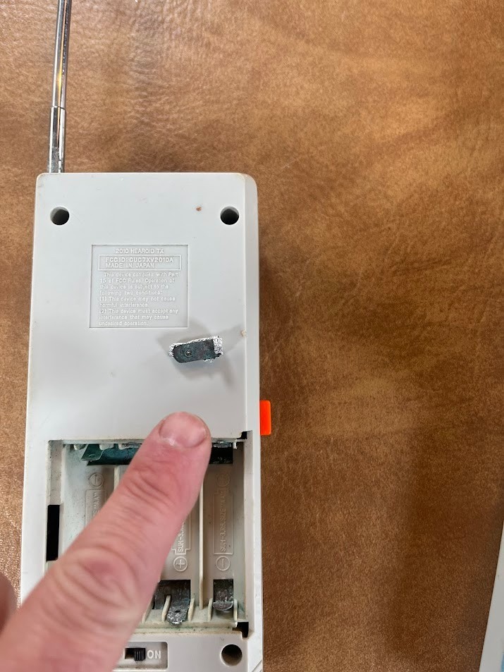 Vintage Hearoid Harold Omnibot Robot Japan Voice Command Module Tray