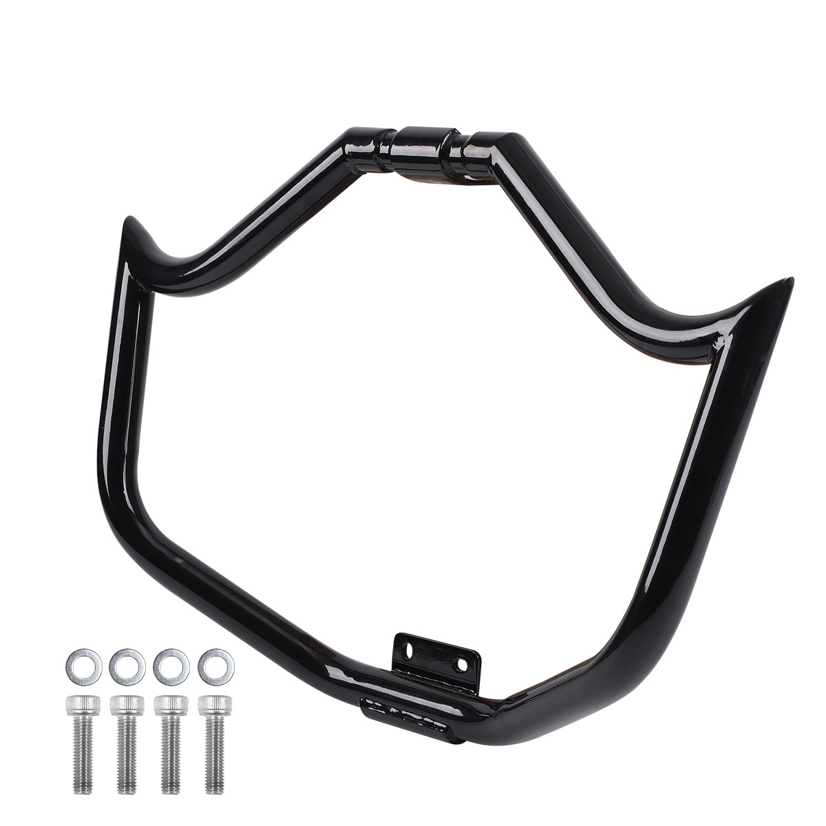 Black Engine Guard Highway Crash Bar For Harley Sportster 883 1200 XL 2004-2022