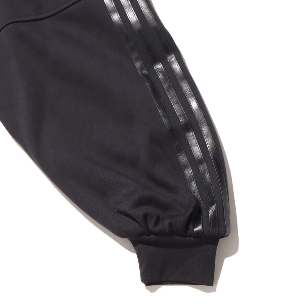 adidas IVY PARK Originals Beyonce Triple Black Hoodie High Neck Snap Hooded SALE