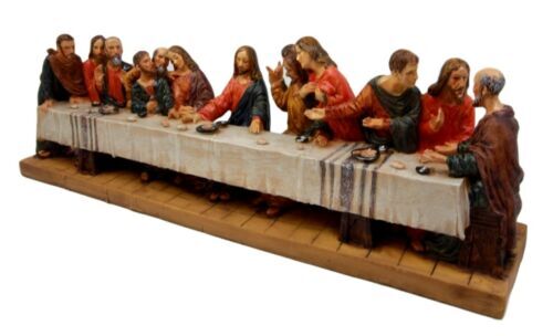 Ebros Da Vinci The Last Supper Of Jesus and Disciples Holy Communion Figurine