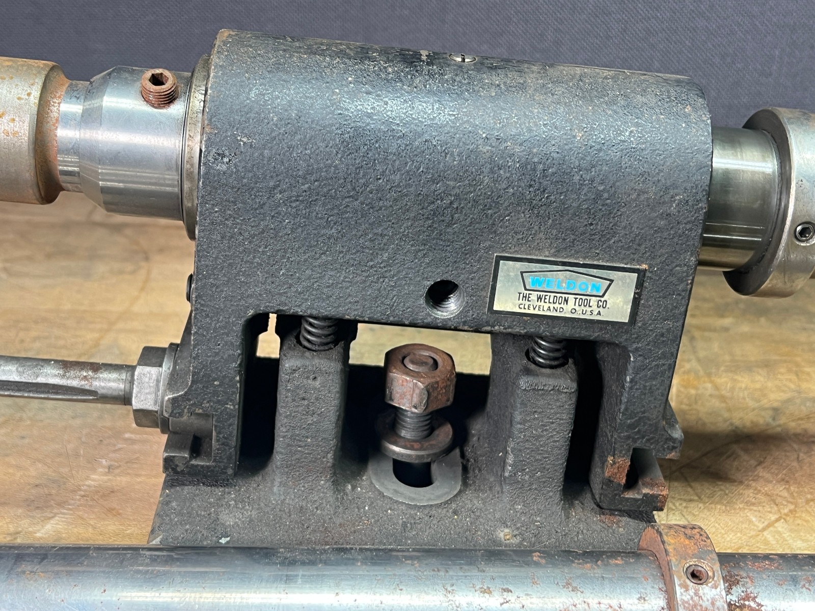 WELDON ENDMILL SHARPENING AIRFLOW FIXTURE package Nice