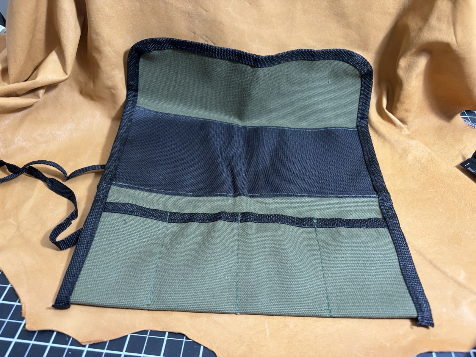 Canvas Tool Or Knife Roll