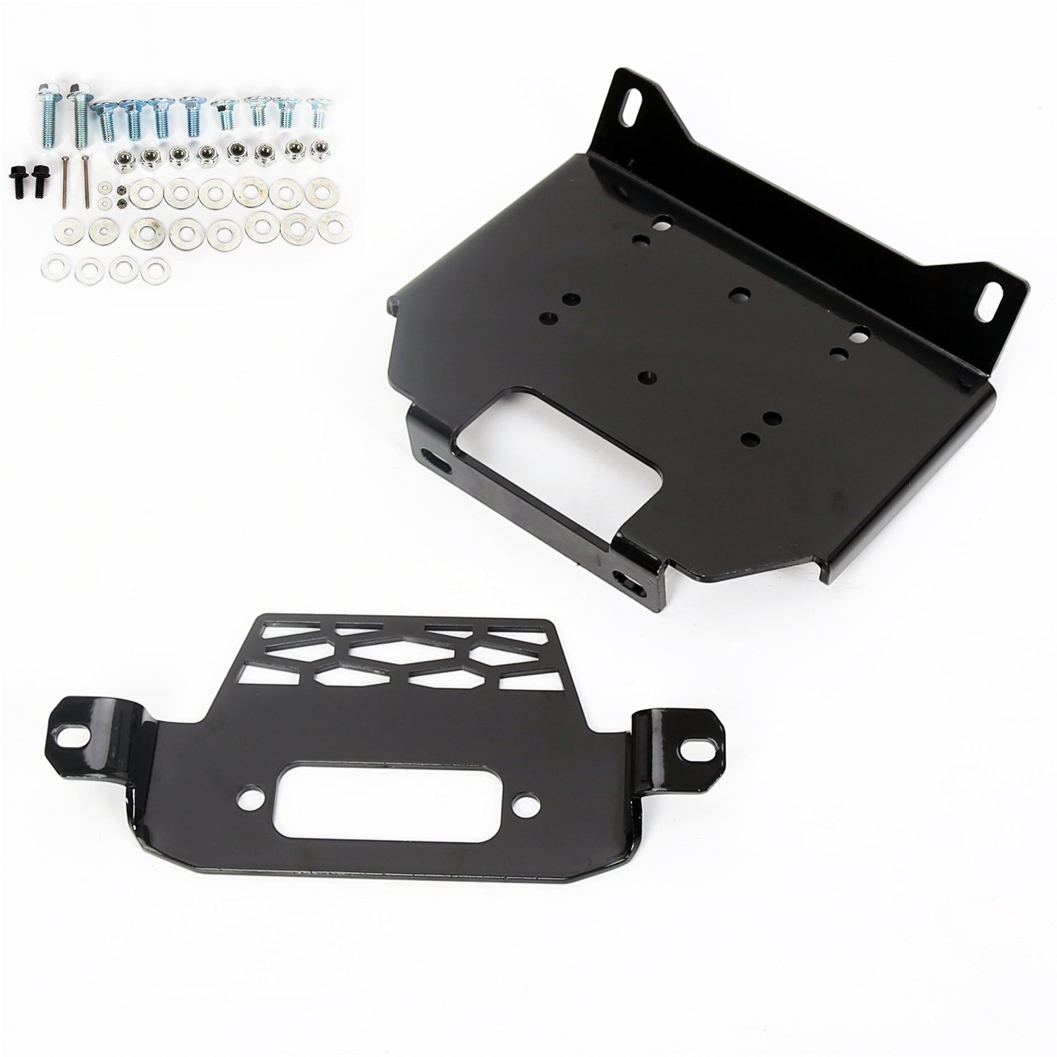 For Polaris 15-19 RZR 900&14-19RZR 1000&General Winch Mount Plate Bracket 101220