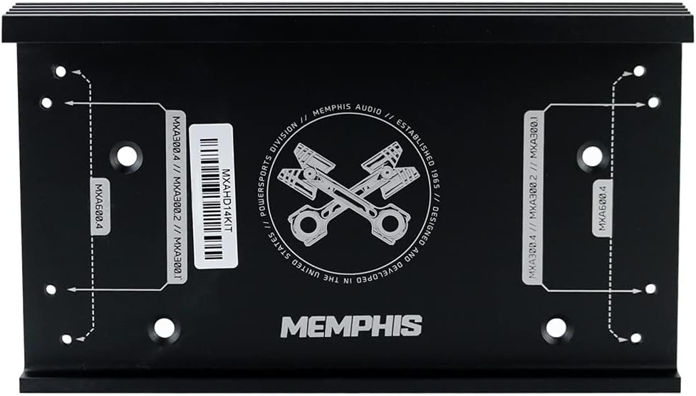 Memphis MXAHD14KIT Amp Install Kit for HD 2014+ Street Glide & 2015+ Road Glide