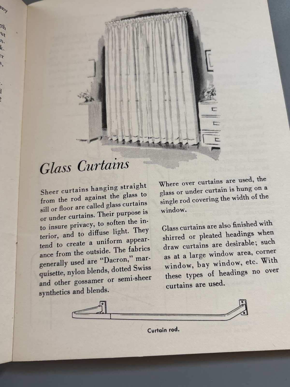 Singer Sewing Library How To Make Curtains Book 101 Vintage 1960 Sewing Book