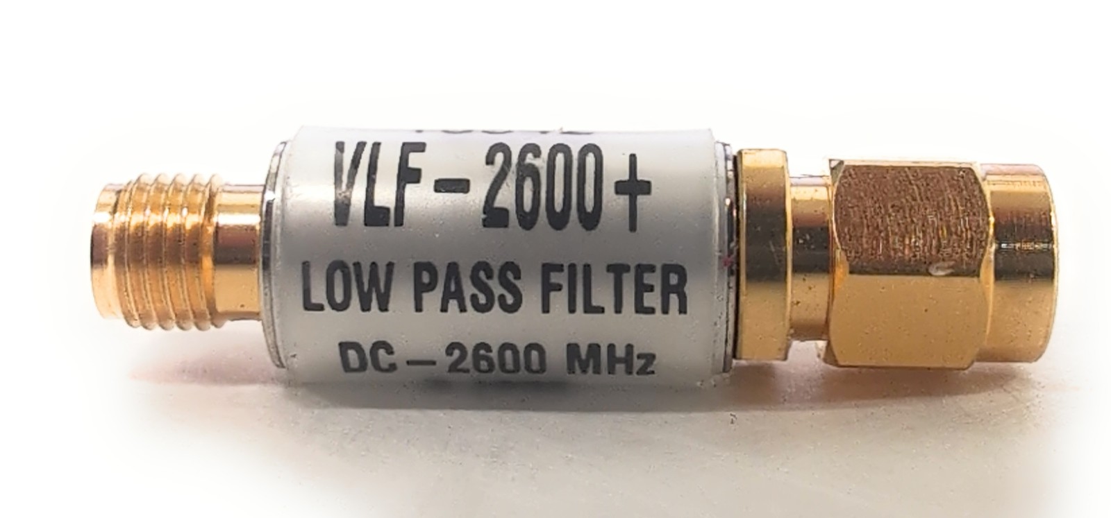 Mini-Circuits VLF-2600+ 15542 Coaxial Low Pass Filter DC-2600 MHz 50 Ohm SMA M/F