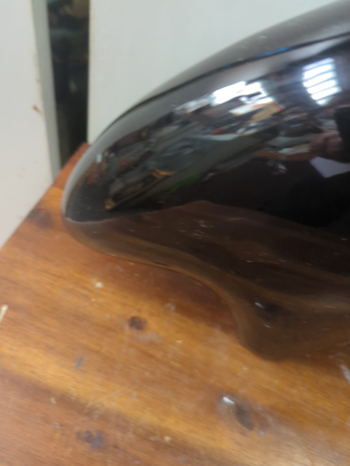 Large Lawrence Vargas New Mexico Blackware Pottery Bear Large 10"Artist