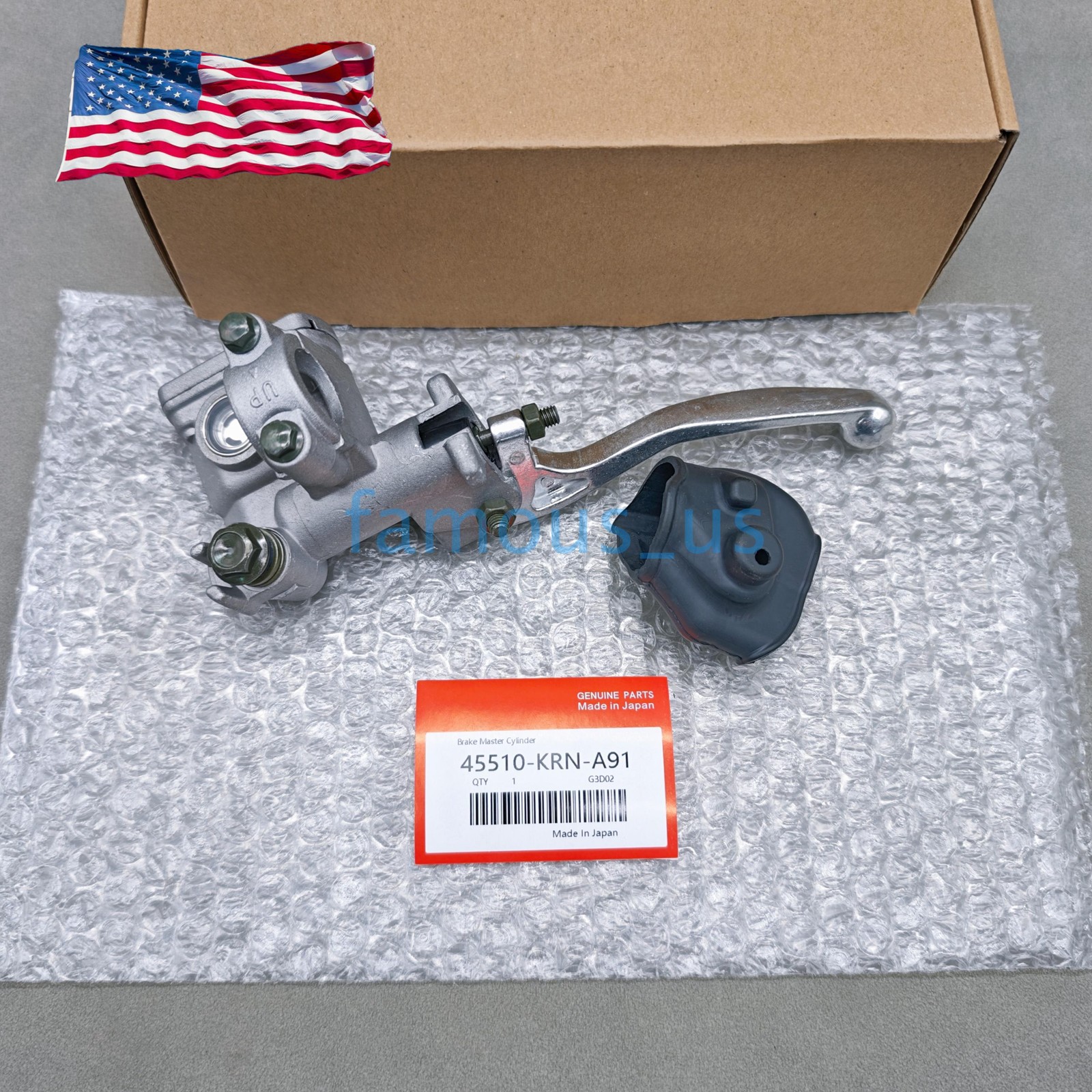 Front Brake Master Cylinder for Honda CRF 150F 230F 250R 450R 250X 450X OEM