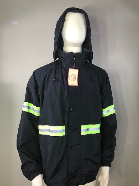 Red Kap Hi Vis Enhanced Visibility Reflective Work Jacket & Vest Combo Zip IN