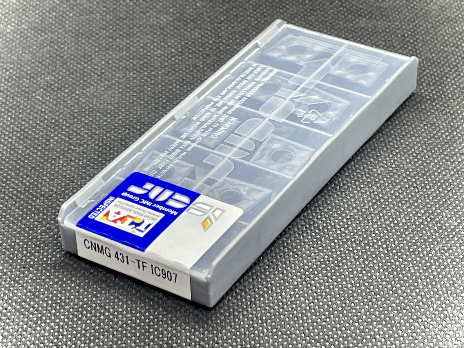 ISCAR CNMG 431-TF IC907 CNMG 120404-TF Carbide Inserts 10 PCS Free Shipping!