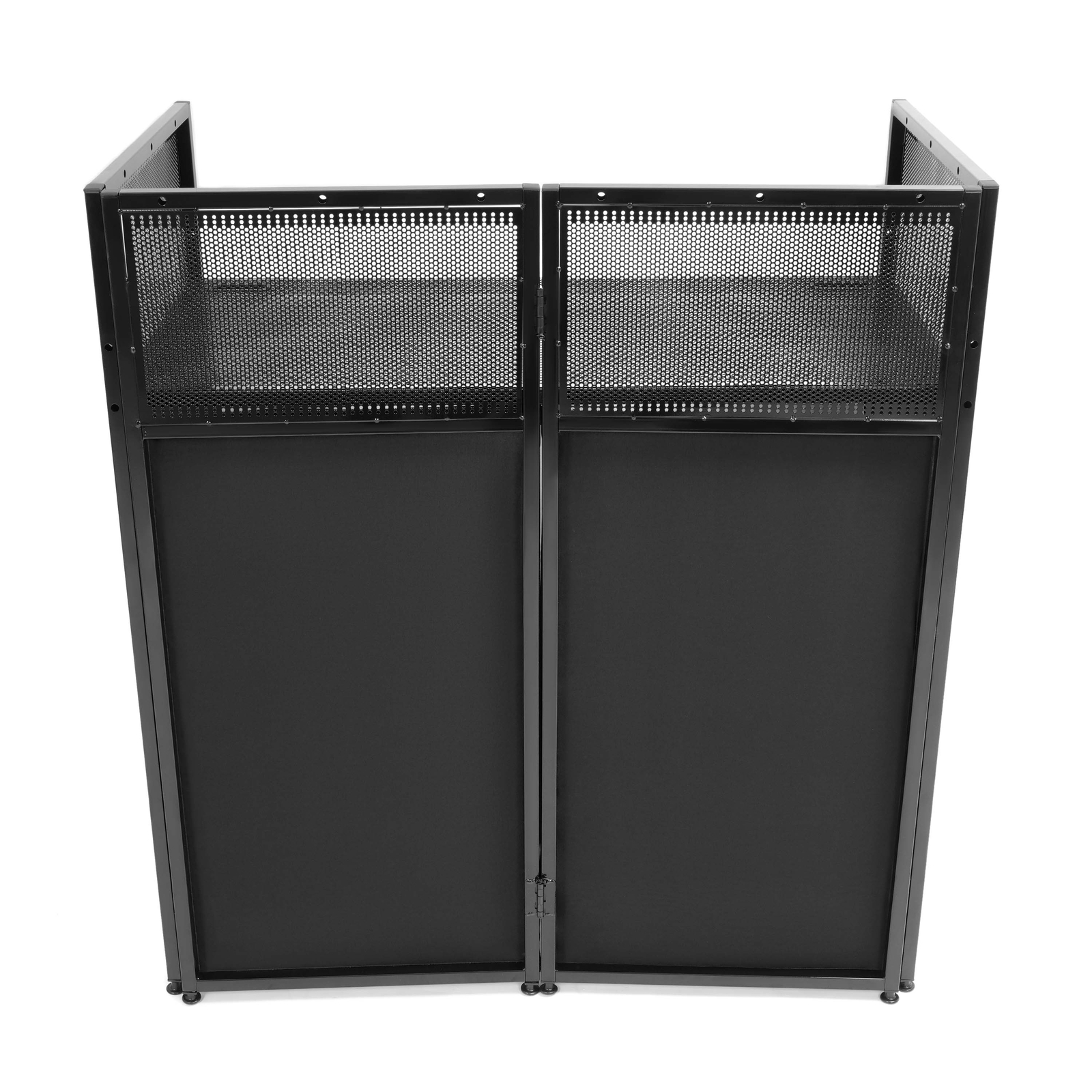 DJ Table Stand Adjustable Booth Facade w/Travel Bag Scrims +Built in Flat Table