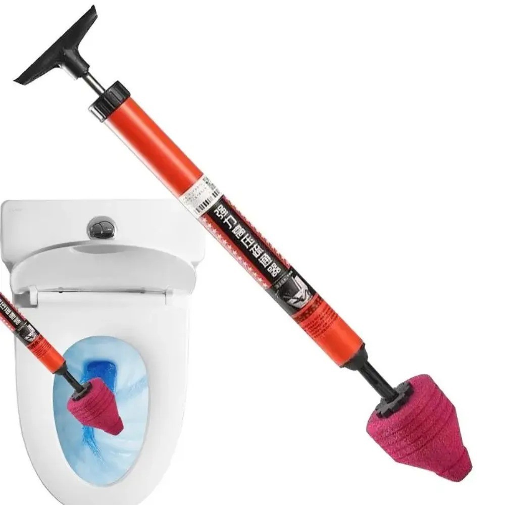 Heavy Duty High Pressure Toilet Unblock Plunger Clog Drain Buster Vacuum Pump US