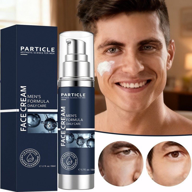 3X Particle Face Cream Men 6 in 1 Anti-Aging Cream Fights Eye Bags Dark Spots
