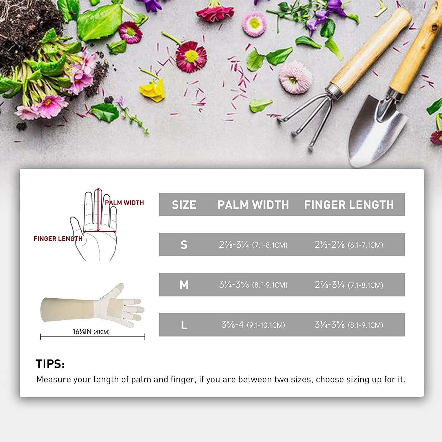 HANDLANDY Rose Pruning Gloves for Men & Women, Long Thorn Proof Gardening Gloves