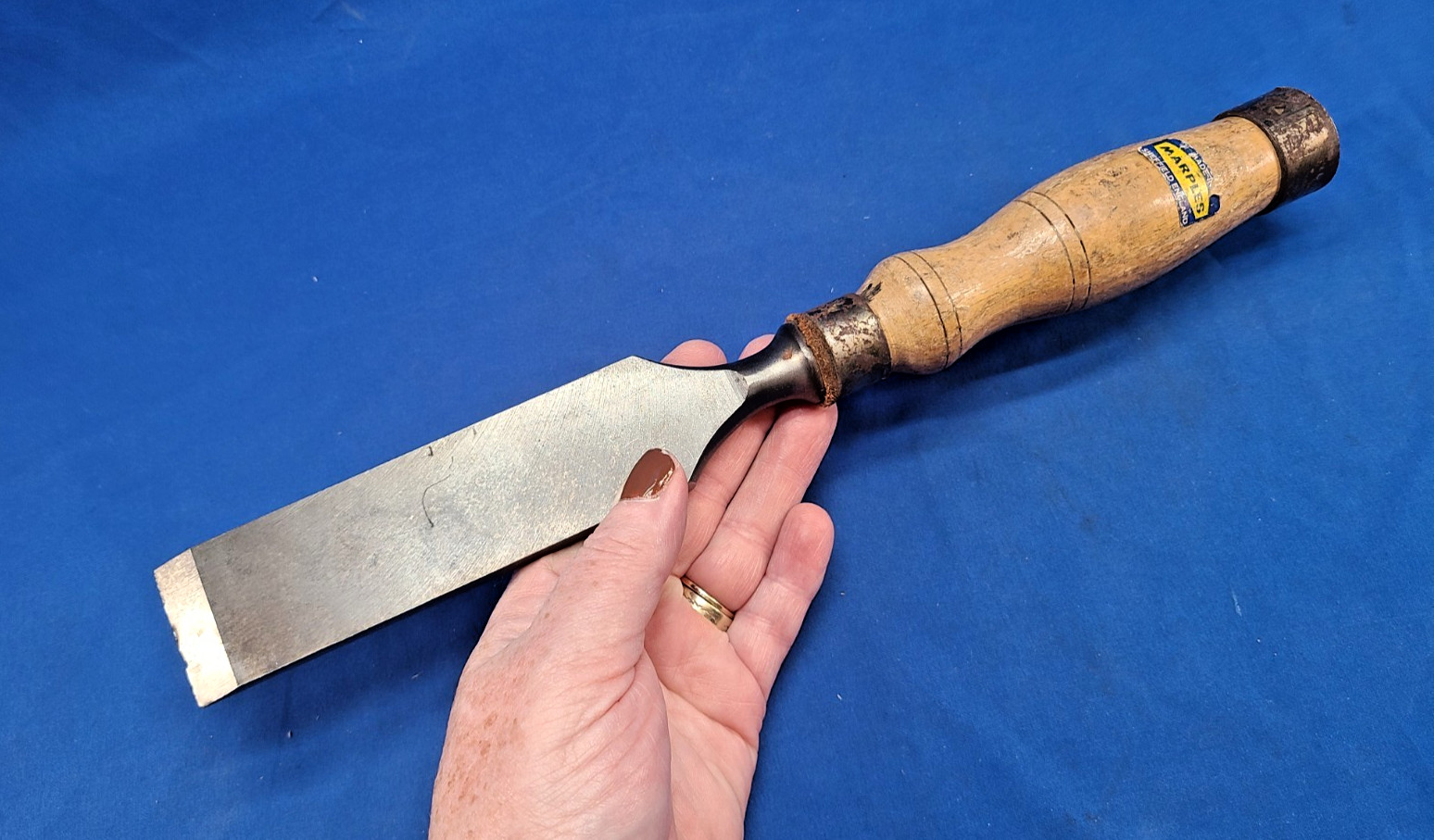 Marples 1 1/2" Mortise Chisel   Square Edge Tang Chisel