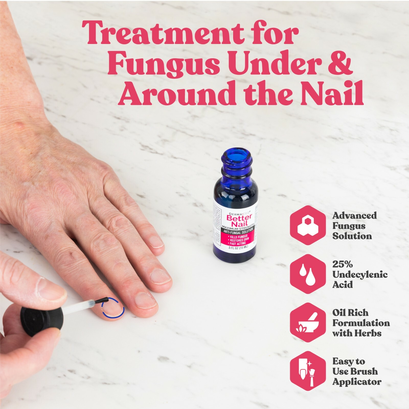 Better Nail - Treatment for Fungus Under & Around the Nail