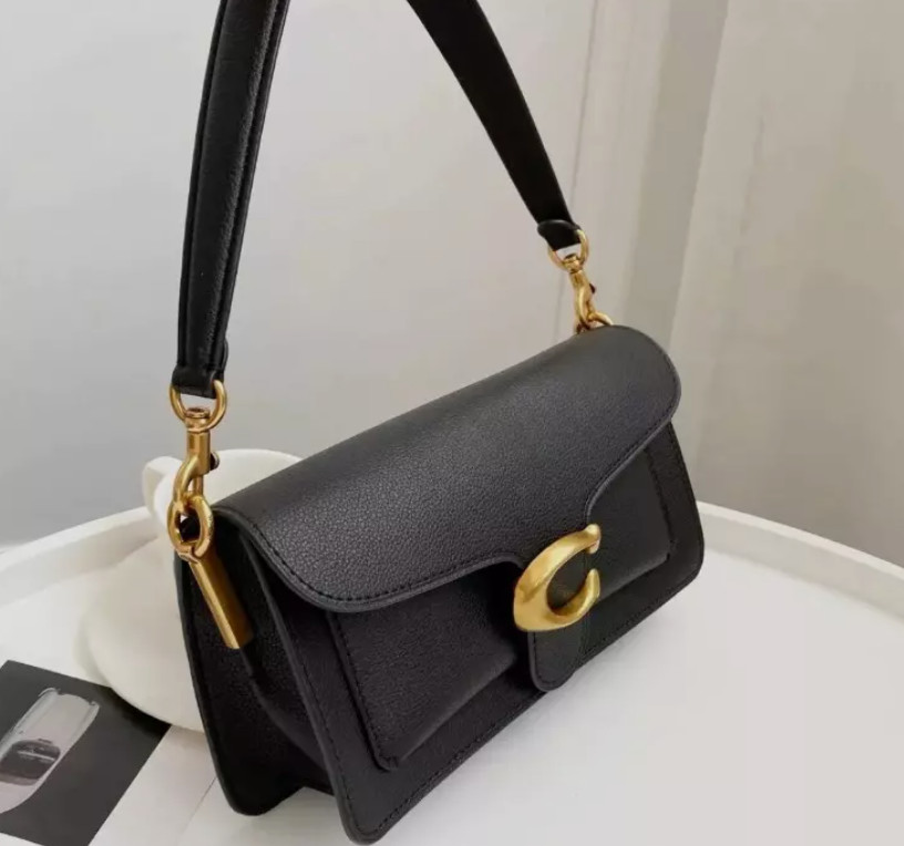 Coach 73995 Tabby 26 Shoulder Bag 2Way Crossbody Black Leather Outlet NEW