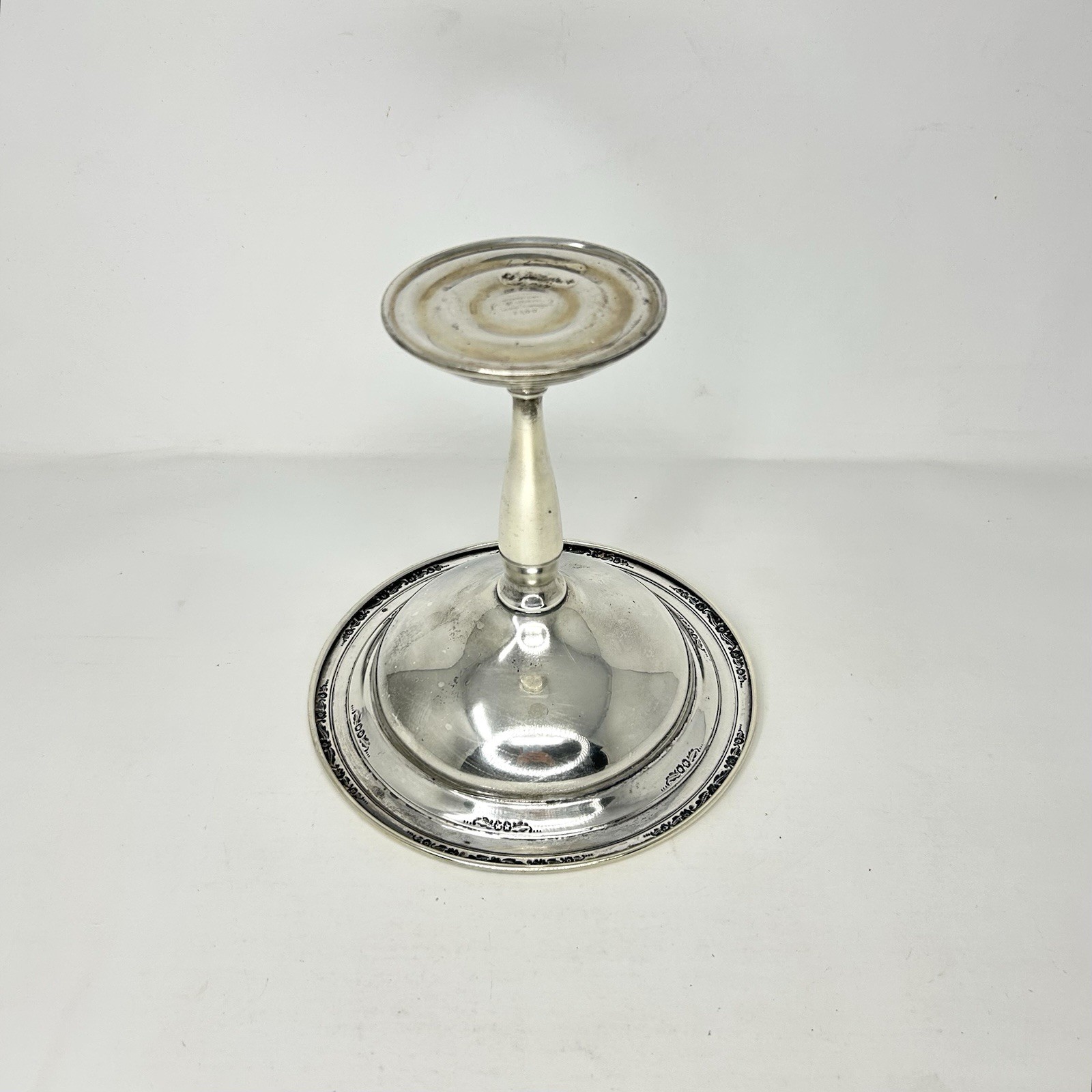 International Silver Courtship T200 Sterling Silver 6 Inch Compote Candy Dish