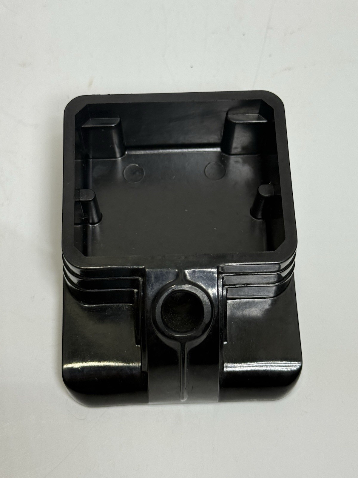 Vintage Carter's Cube - Well Dip Pen Ink Well with Glass Bottle Made in USA