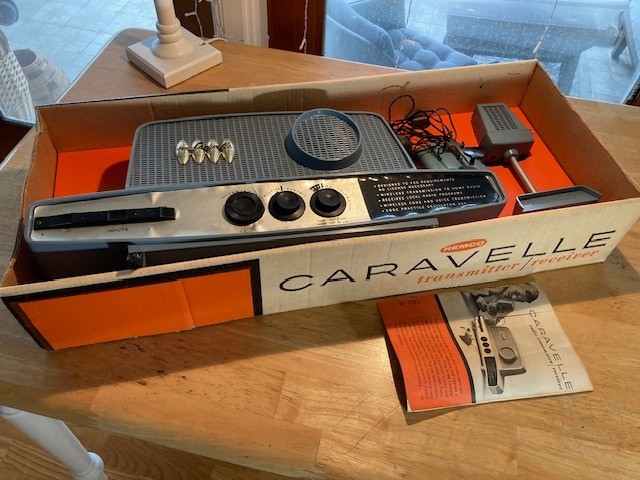 1962 Remco Caravelle Radio Transmitter Receiver Toy