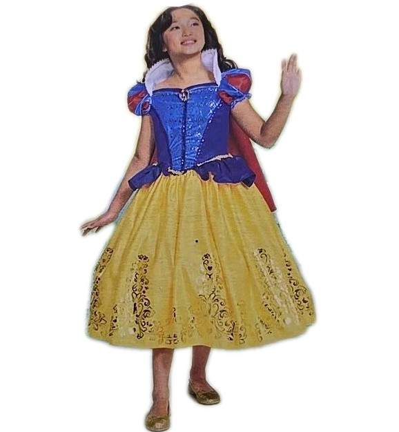 *NEW* Girls Disney Princess Snow White Halloween Costume Sz XS/EP/TP 3T-4T