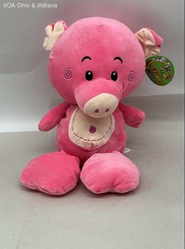 Plush Stuffed Animal Lot World Plush Inc 2 Pcs Elephant Pig With Tags