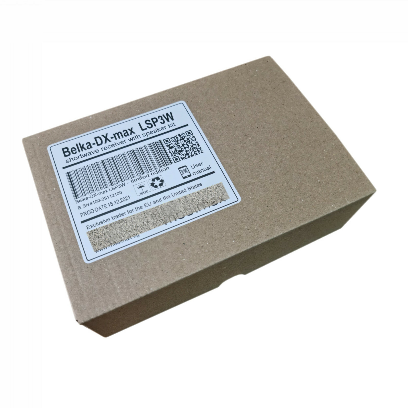 Belka-DX-max 0.1MHz - 31MHz ham radio receiver with LSP3W speaker