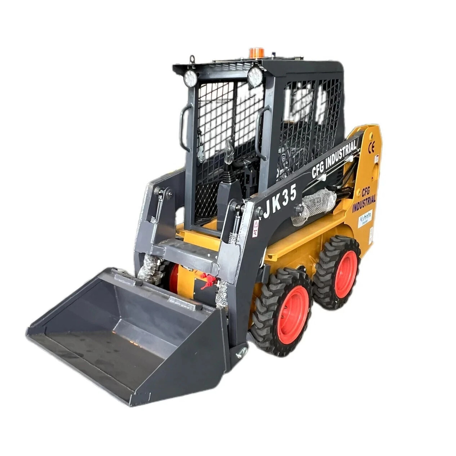 CFG 1.4TON Mini Skid Steer Loader Powerful Diesel Bobcat S70 Alike Kubota Engine