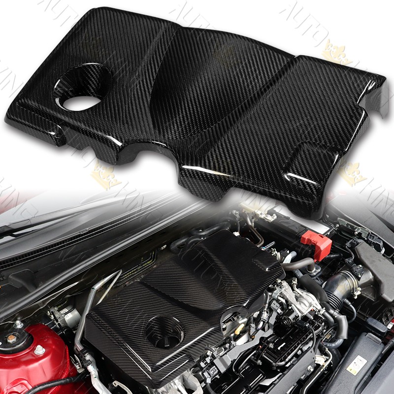 FIT 18-20 TOYOTA CAMRY LIGHT-WEIGHT REAL CARBON FIBER ENGINE TOP COVER KIT