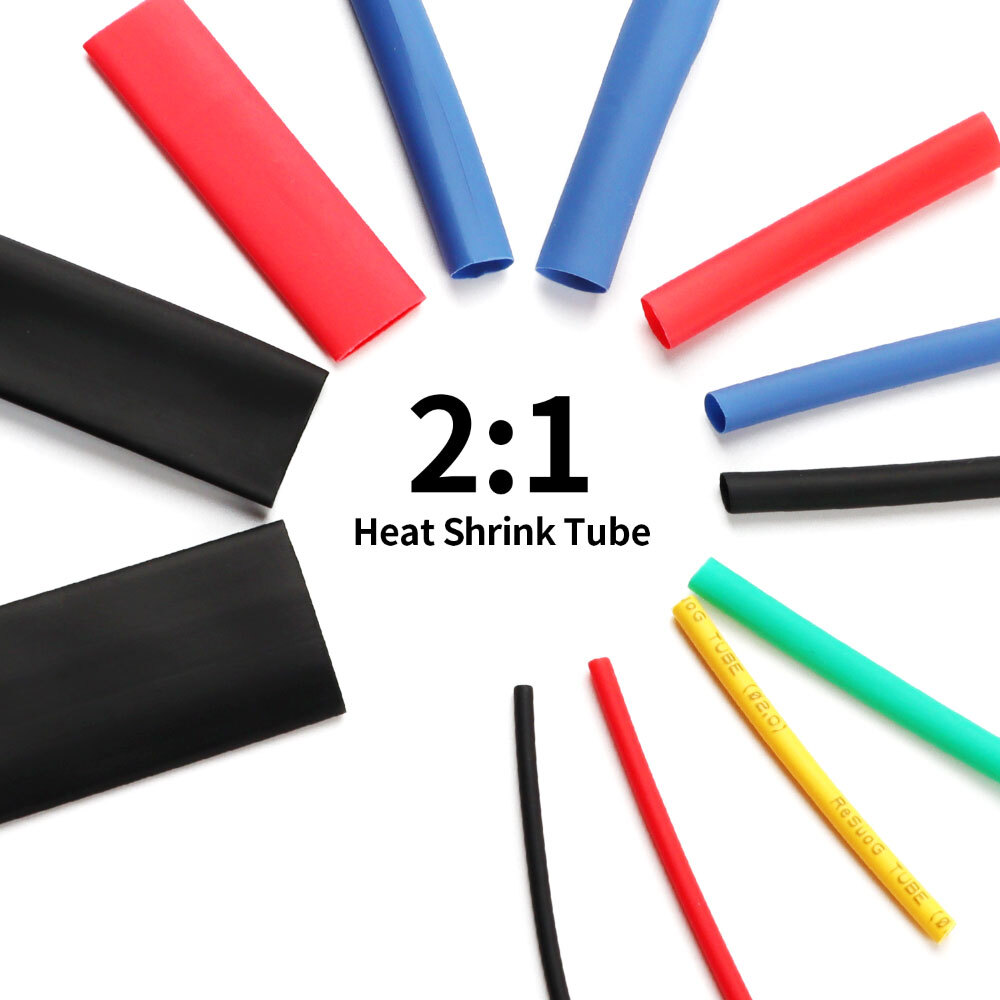 560pcs HEAT SHRINK TUBING Insulation Shrinkable Tube 2:1 Wire Cable Sleeve w/BOX