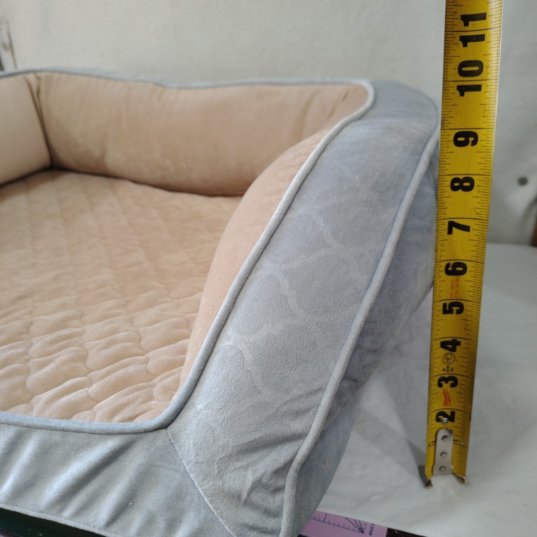 Serta Perfect Sleeper Orthopedic Medium Pet Bed Light Blue 28 x 21 x 8 Clean