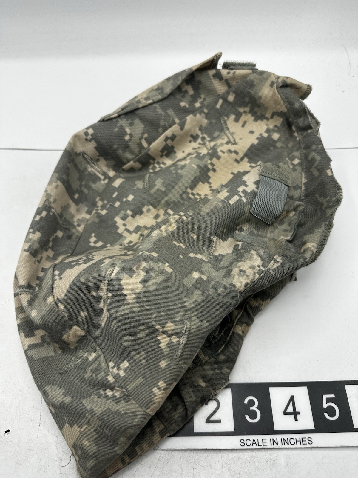 Large / XLarge Used Army ACH ACU UCP Digital Camo Combat Helmet Cover