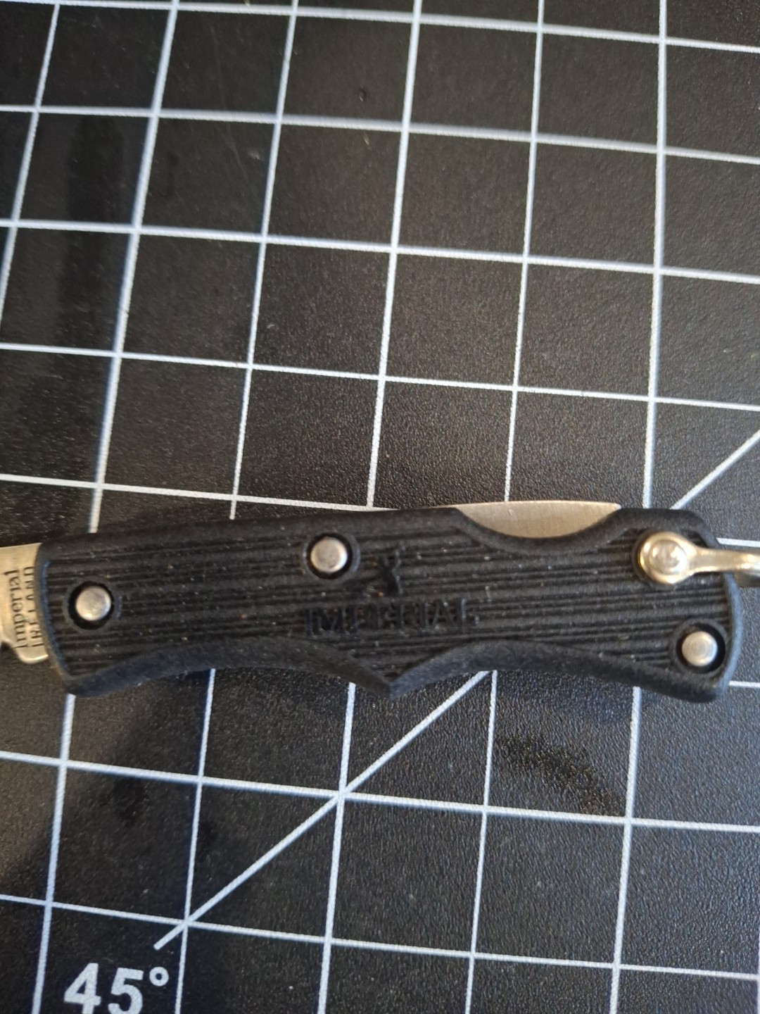 Imperial Ireland Stainless Folding Pocket Knife 2”Plain Edge Lockback - 3-08