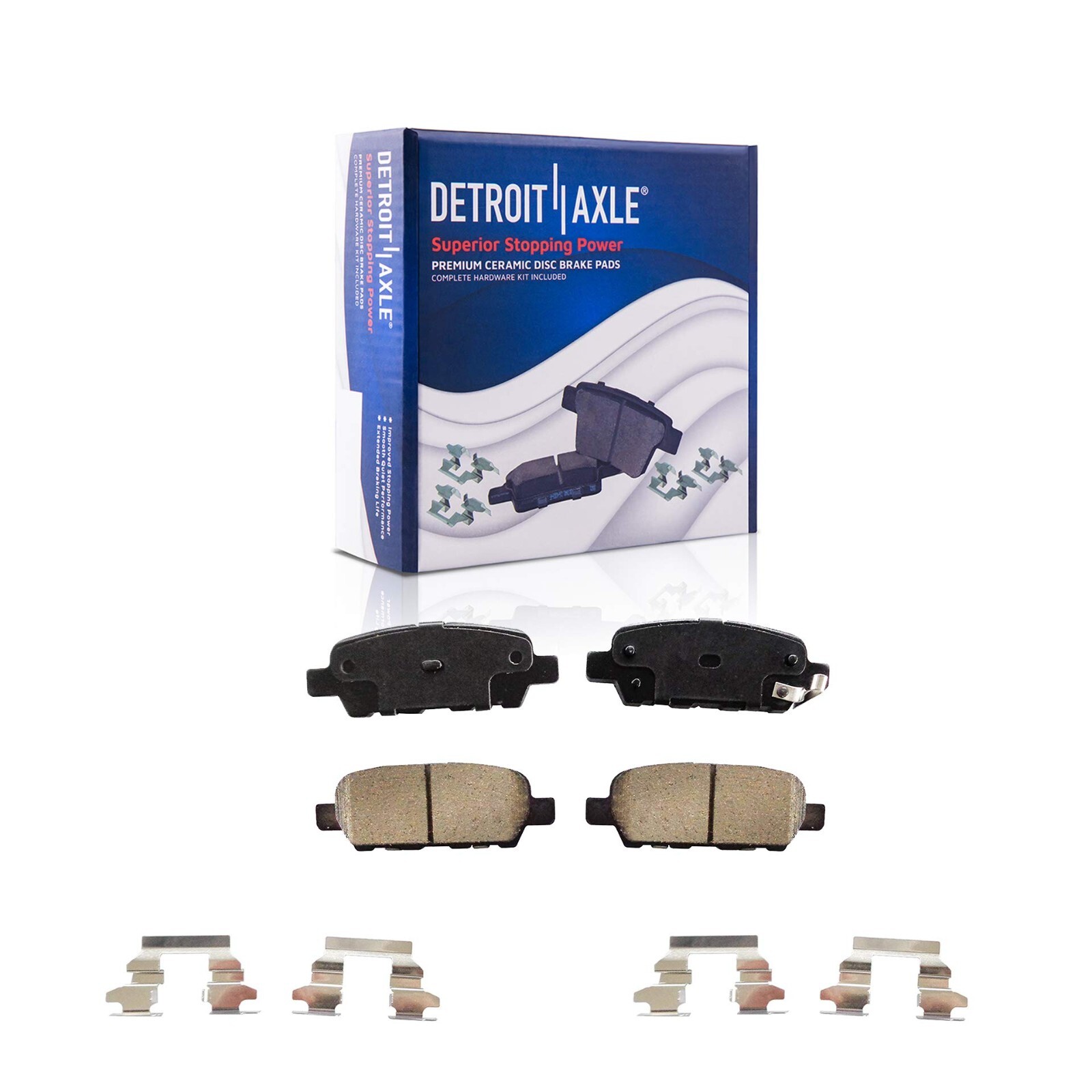 Front Rear Disc Rotors Brake Pad for 2014 2015 2016 2017 2018 2019 Nissan Altima