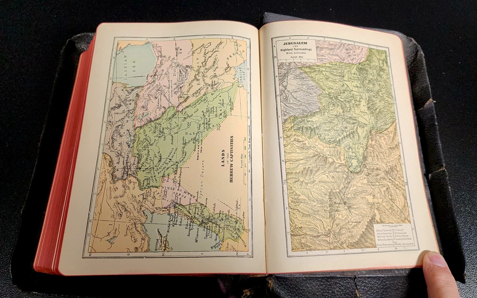 1914 Douay Rheims Holy Bible Catholic John Murphy Baltimore NY Maps Illus