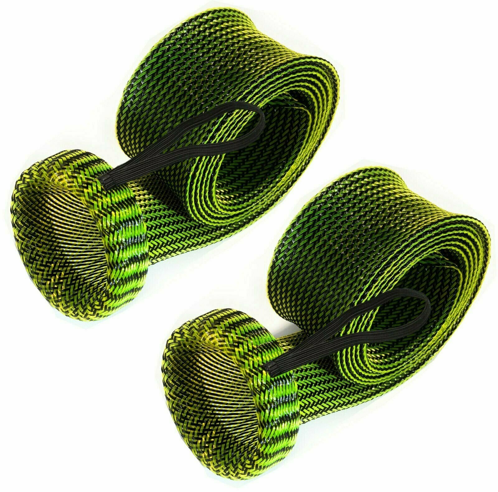 Reaction Tackle Fishing Rod Cover/ Rod Sleeve/ Rod Sock (2-Pack) Swamp Green