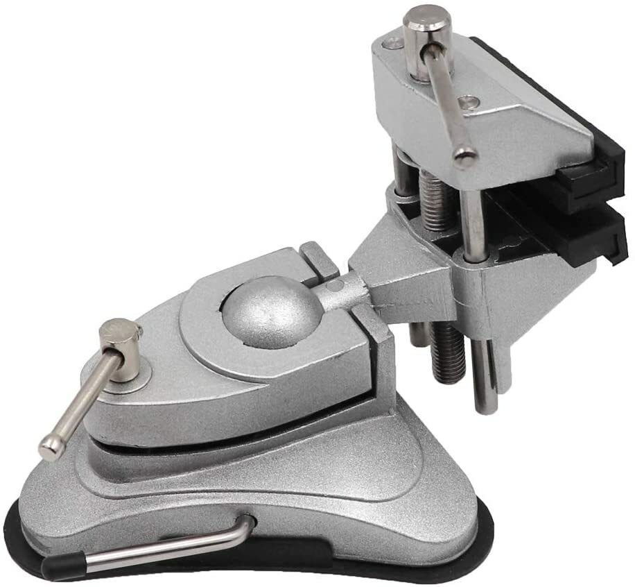 PRO MINI TOOL SOFT JAW VICE UNIVERSAL CLAMP ON HOBBY JEWELER'S BENCH TABLE VISE