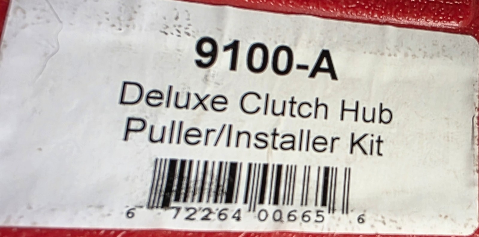 CPS CTK9100 DELUXE AIR CONDITION A/C CLUTCH HUB PULLER & INSTALLER MASTER KIT