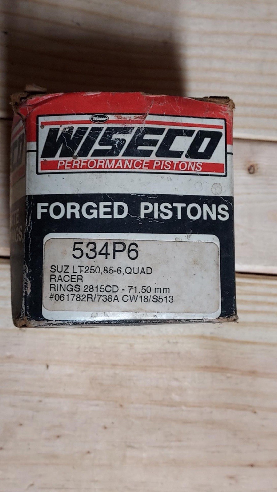 85-86 Suzuki LT250R Wiseco Piston +.060 1.5MM Over Size