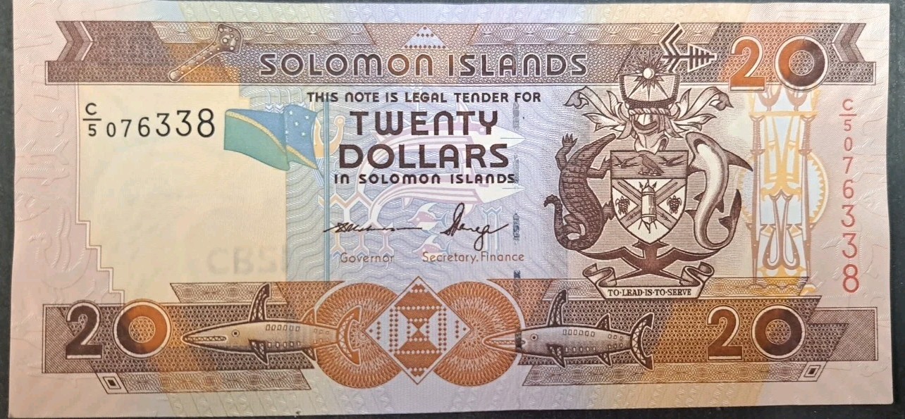 (2011) Solomon Islands 20 Dollars P28(2), C5-0763**