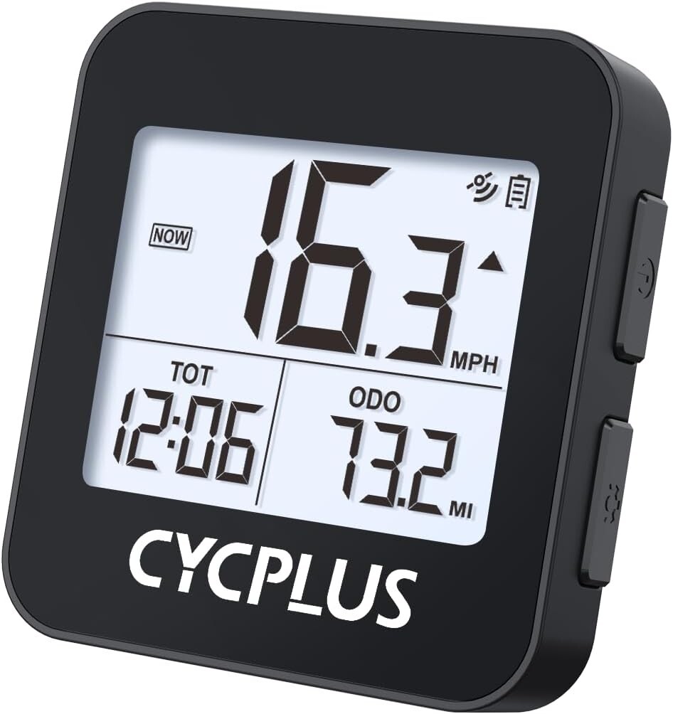 CYCPLUS G1 Wireless Mini GPS Bike Computer, Speedometer Odometer with Waterproof