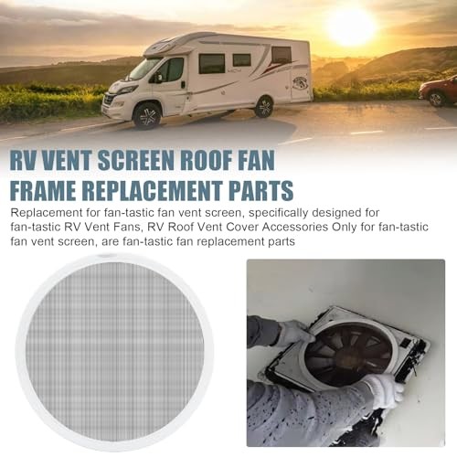 FAN-TASTIC RV Vent Screen Roof Fan Frame Replacement Part